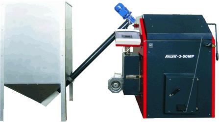 Твердотопливные котлы KALVIS 3-50MPP . Монтаж твердотопливного котла